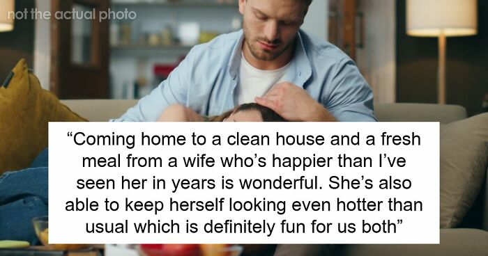 Guy Defends Household Setup To Judgmental Friends, His Breadwinner Comment Leaves His Wife In Tears