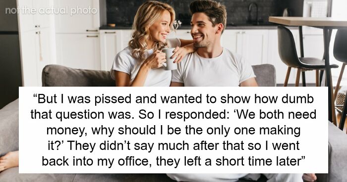 Guy Defends Household Setup To Judgmental Friends, His Breadwinner Comment Leaves His Wife In Tears