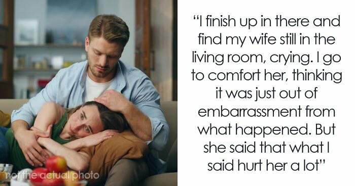 Guy Defends Household Setup To Judgmental Friends, His Breadwinner Comment Leaves His Wife In Tears