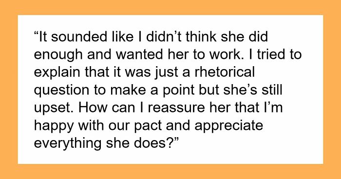 Guy Defends Household Setup To Judgmental Friends, His Breadwinner Comment Leaves His Wife In Tears