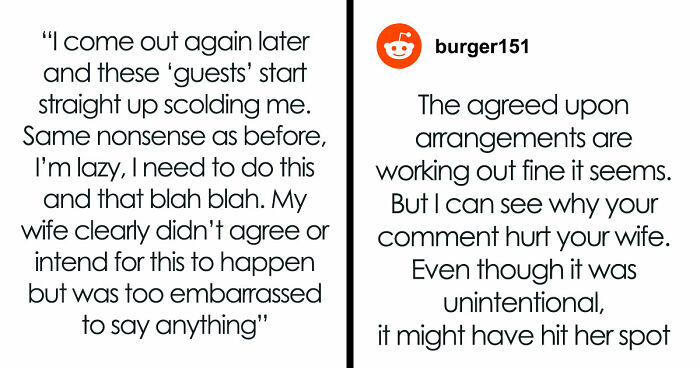 Guy Defends Household Setup To Judgmental Friends, His Breadwinner Comment Leaves His Wife In Tears