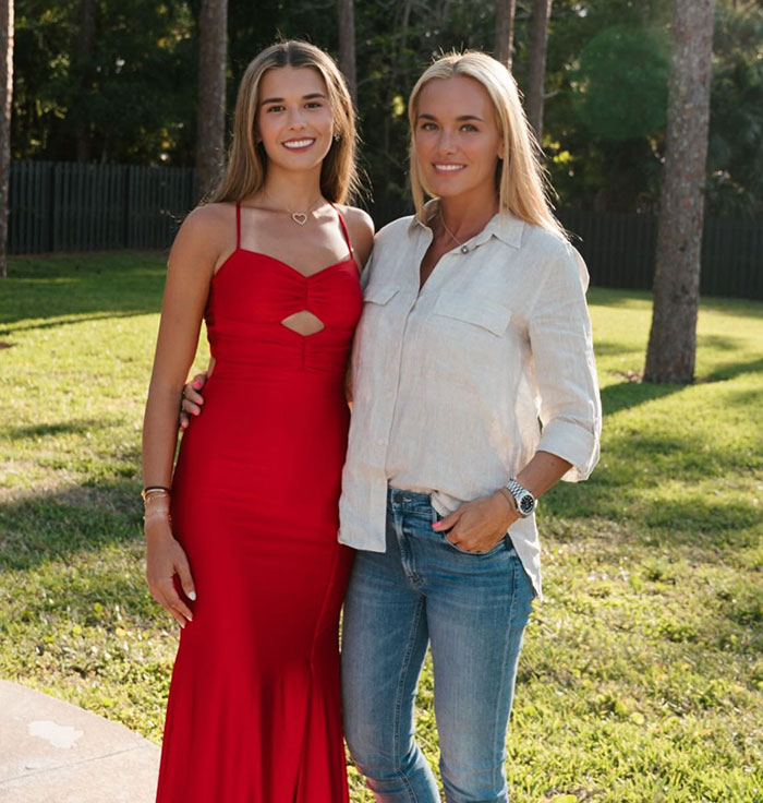 Vanessa Trump and her daughter pose outdoors, as news of her harrowing diagnosis surfaces.
