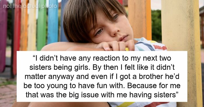 Lonely 16YO Wants A Brother As He Has 5 Sisters, Parents Who Enforced Gender Roles Shame Him For It