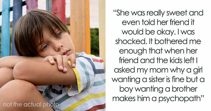 Lonely 16YO Wants A Brother As He Has 5 Sisters, Parents Who Enforced Gender Roles Shame Him For It
