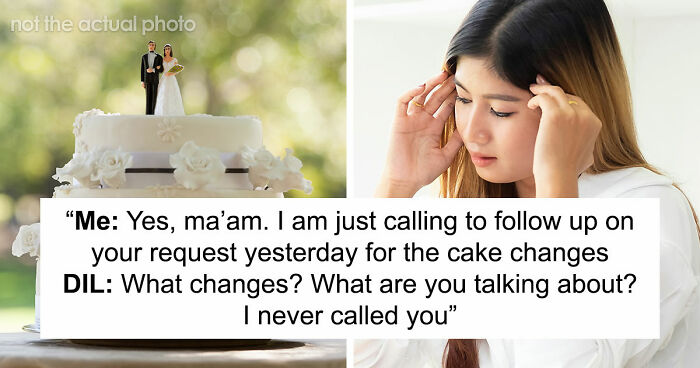 Unhinged Woman’s Sick Obsession With Son’s Wedding Cake Drives Bakery Employee Crazy