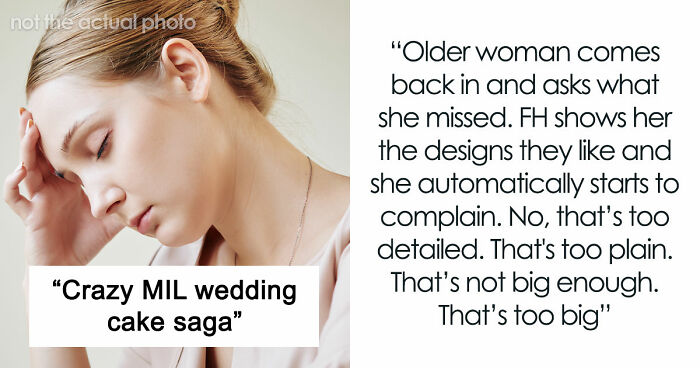 Unhinged Woman’s Sick Obsession With Son’s Wedding Cake Drives Bakery Employee Crazy