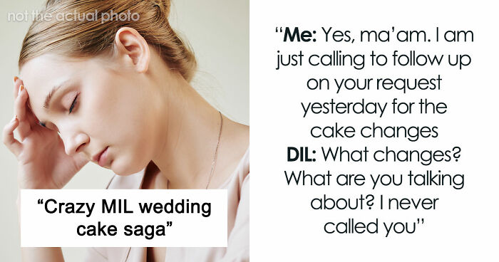 Unhinged Woman’s Sick Obsession With Son’s Wedding Cake Drives Bakery Employee Crazy
