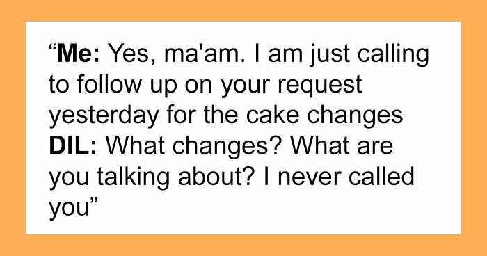 Unhinged Woman’s Sick Obsession With Son’s Wedding Cake Drives Bakery Employee Crazy