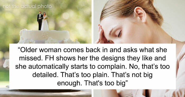 Unhinged Woman’s Sick Obsession With Son’s Wedding Cake Drives Bakery Employee Crazy