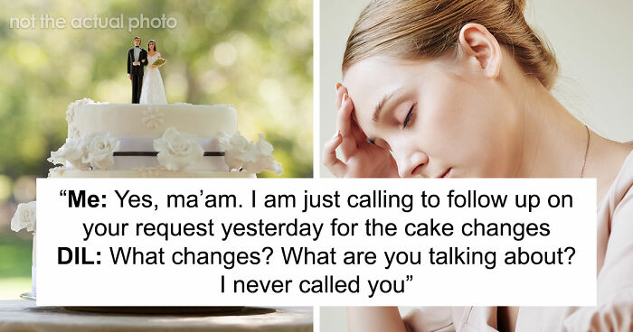 Unhinged Woman’s Sick Obsession With Son’s Wedding Cake Drives Bakery Employee Crazy