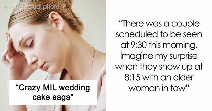 Unhinged Woman’s Sick Obsession With Son’s Wedding Cake Drives Bakery Employee Crazy
