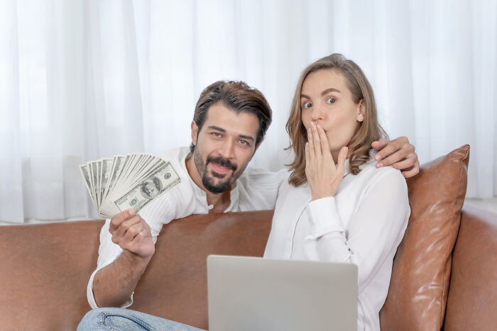 Couple surprised by money during wedding planning