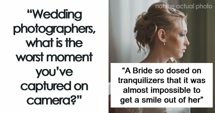 “Perfect Mid-Sneeze Shot”: 33 Of The Worst Moments Photographers Saw And Captured At Weddings