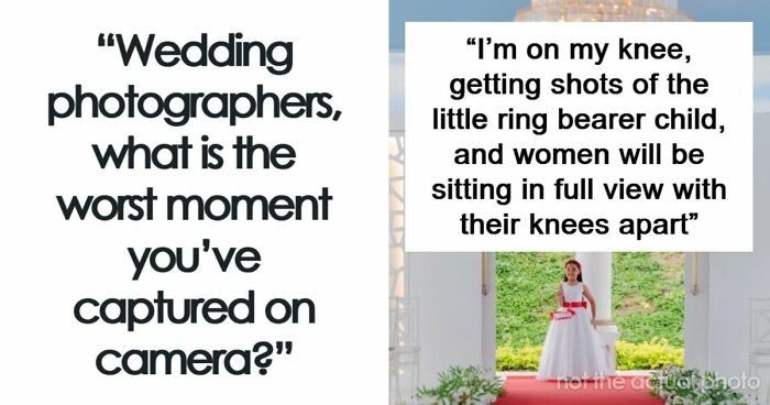 “Perfect Mid-Sneeze Shot”: 33 Of The Worst Moments Photographers Saw And Captured At Weddings