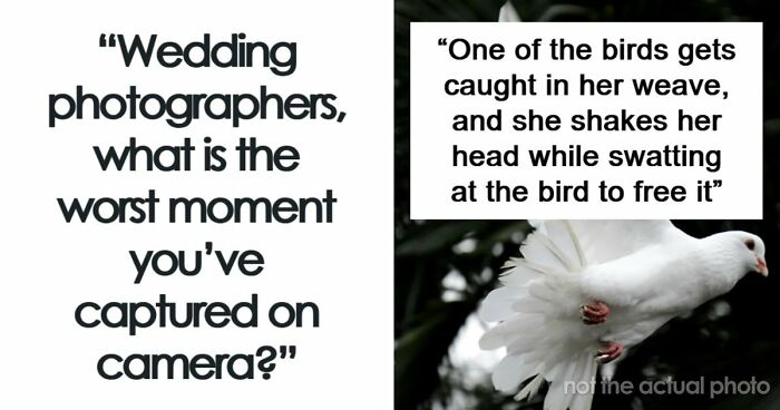 “Perfect Mid-Sneeze Shot”: 33 Of The Worst Moments Photographers Saw And Captured At Weddings