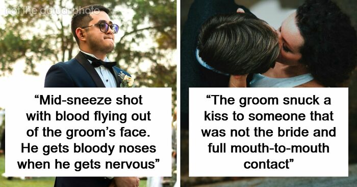 “Perfect Mid-Sneeze Shot”: 33 Of The Worst Moments Photographers Saw And Captured At Weddings
