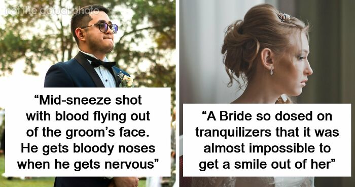 “Perfect Mid-Sneeze Shot”: 33 Of The Worst Moments Photographers Saw And Captured At Weddings