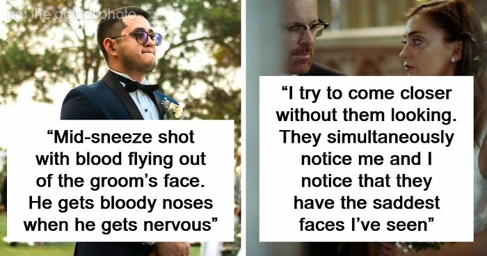“Perfect Mid-Sneeze Shot”: 33 Of The Worst Moments Photographers Saw And Captured At Weddings