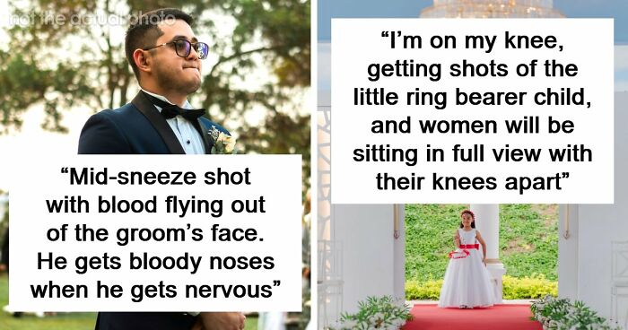 “Perfect Mid-Sneeze Shot”: 33 Of The Worst Moments Photographers Saw And Captured At Weddings