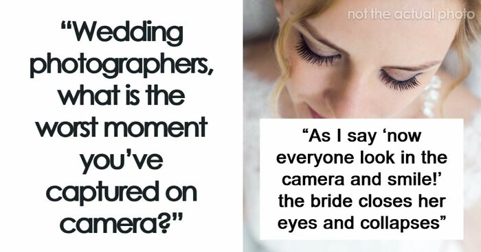 “Perfect Mid-Sneeze Shot”: 33 Of The Worst Moments Photographers Saw And Captured At Weddings
