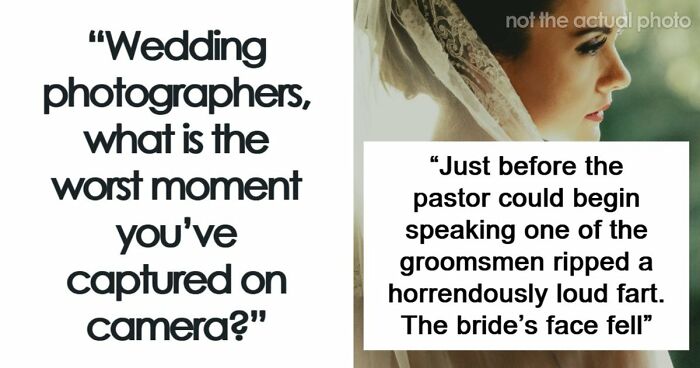 “Perfect Mid-Sneeze Shot”: 33 Of The Worst Moments Photographers Saw And Captured At Weddings