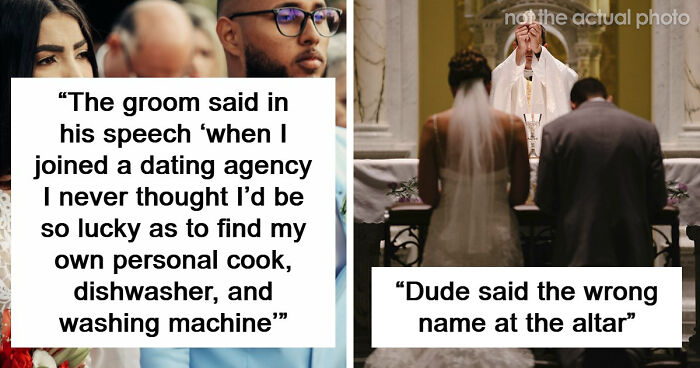 “That Marriage Lasted For About Two Hours”: 75 Wedding Moments That Aged Exactly As Expected