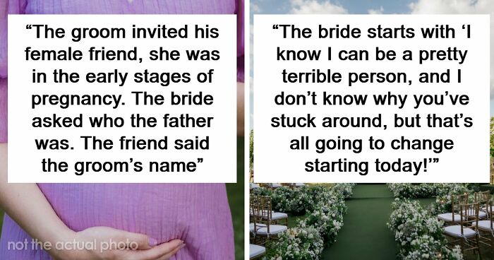 “That Marriage Lasted For About Two Hours”: 75 Wedding Moments That Aged Exactly As Expected