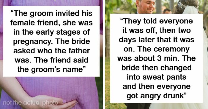 “That Marriage Lasted For About Two Hours”: 75 Wedding Moments That Aged Exactly As Expected