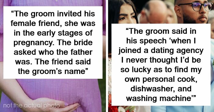 “That Marriage Lasted For About Two Hours”: 75 Wedding Moments That Aged Exactly As Expected