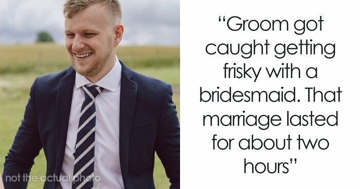 “That Marriage Lasted For About Two Hours”: 75 Wedding Moments That Aged Exactly As Expected