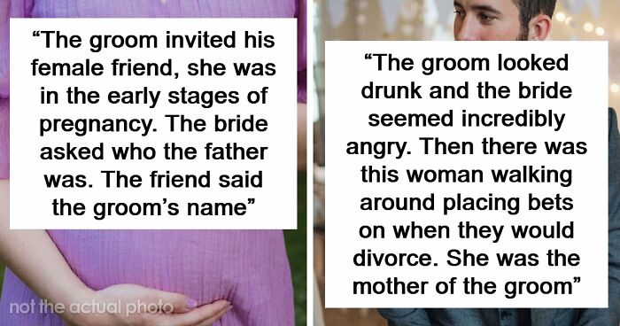 “That Marriage Lasted For About Two Hours”: 75 Wedding Moments That Aged Exactly As Expected