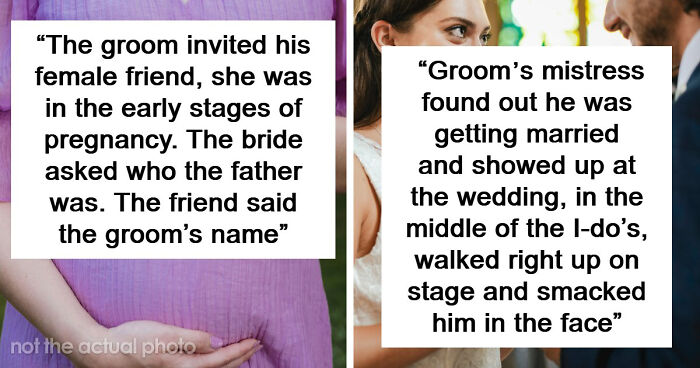 “That Marriage Lasted For About Two Hours”: 75 Wedding Moments That Aged Exactly As Expected