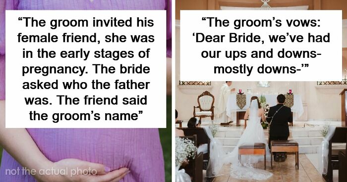 “That Marriage Lasted For About Two Hours”: 75 Wedding Moments That Aged Exactly As Expected
