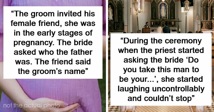 “That Marriage Lasted For About Two Hours”: 75 Wedding Moments That Aged Exactly As Expected