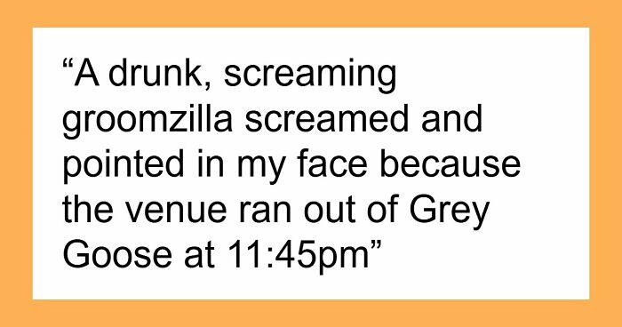 “Went Absolutely Crazy: 61 Brides And Grooms Who Turned Their Perfect Day Into A Disaster No One Could Forget