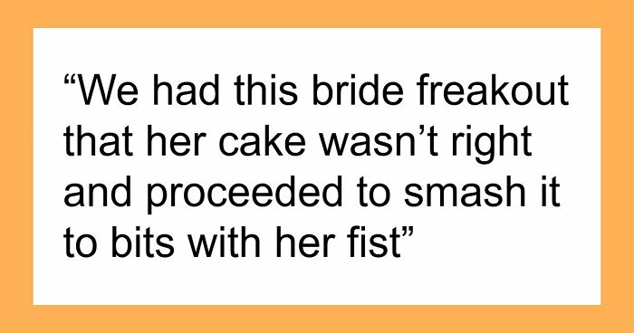 “Went Absolutely Crazy: 61 Brides And Grooms Who Turned Their Perfect Day Into A Disaster No One Could Forget