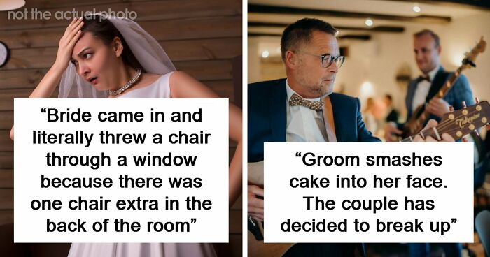 “Went Absolutely Crazy: 61 Brides And Grooms Who Turned Their Perfect Day Into A Disaster No One Could Forget