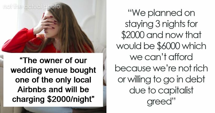 “Wonder Why The Economy Is So Bad?” Bride Refuses To Go Into Debt Because Of Airbnb Owner’s Greed