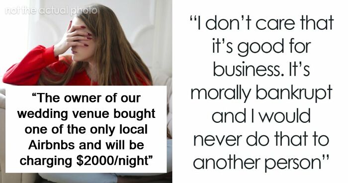 “Wonder Why The Economy Is So Bad?” Bride Refuses To Go Into Debt Because Of Airbnb Owner’s Greed