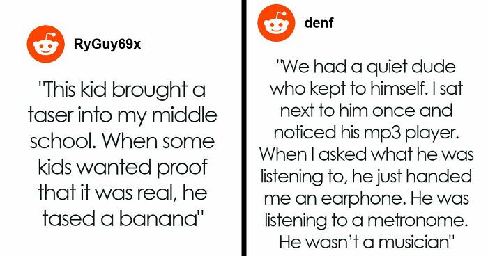 From Hilarious To Creepy, Here Are 81 Of The Weirdest Shenanigans People’s Classmates Pulled Off
