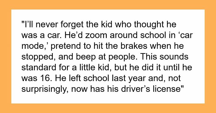 From Hilarious To Creepy, Here Are 81 Of The Weirdest Shenanigans People’s Classmates Pulled Off