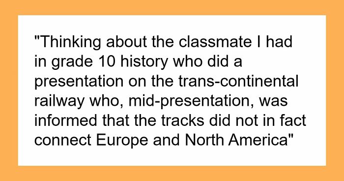 From Hilarious To Creepy, Here Are 81 Of The Weirdest Shenanigans People’s Classmates Pulled Off