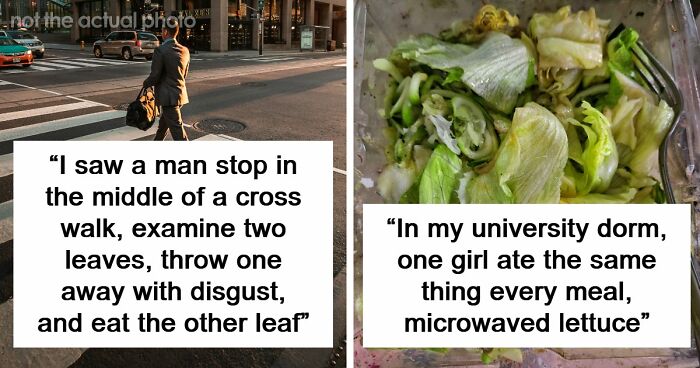 62 Times People Watched A Total Stranger Do Something So Absurd, They Questioned Their Own Sanity