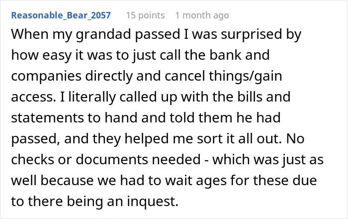 Easier to manage digital afterlife by calling banks and companies directly