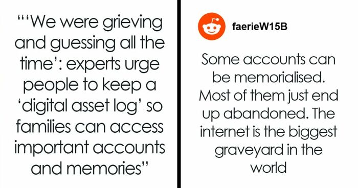 Experts Share Ways To Prepare “Digital Afterlife” Before Loved Ones Get Locked Out Of Your Accounts