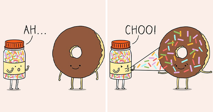 Milkyprint’s Wholesome Illustrations Turn Everyday Objects Into Tiny Sources Of Joy (57 New Pics)
