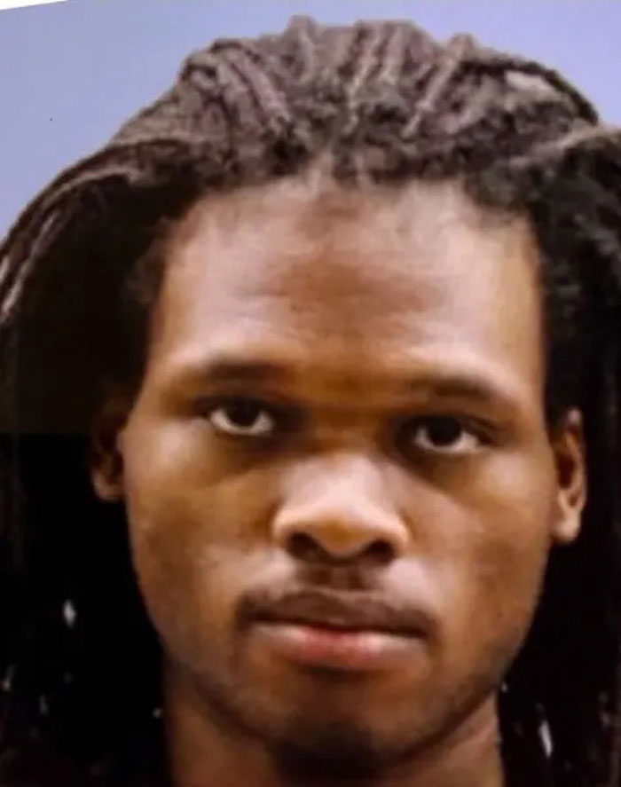 Close-up mugshot of suspect involved in violent incident
