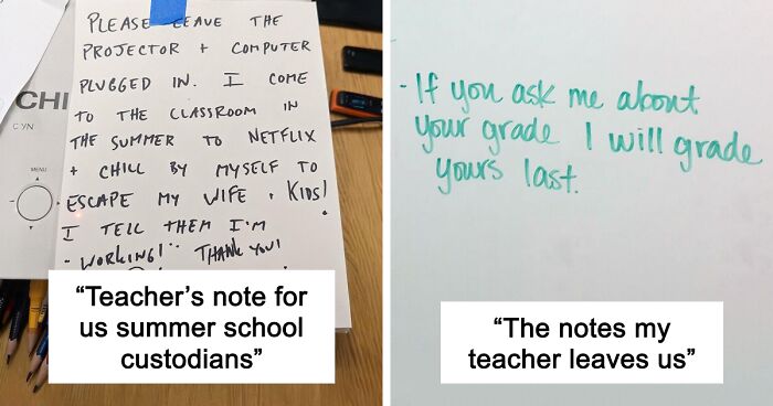 40 Times Teachers Had The Best Sense Of Humor And The Biggest Hearts And Crafted These Cute Notes