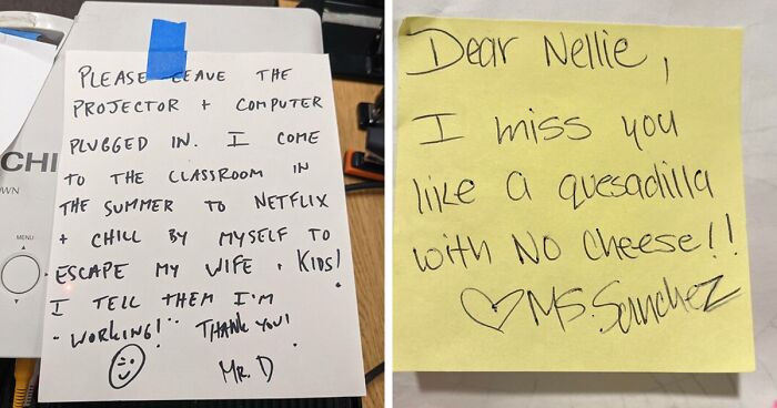 40 Times Teachers Had The Best Sense Of Humor And The Biggest Hearts And Crafted These Cute Notes