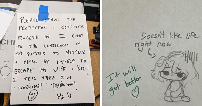 40 Times Teachers Had The Best Sense Of Humor And The Biggest Hearts And Crafted These Cute Notes